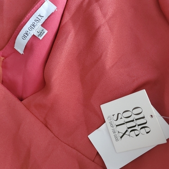 NEW Six Sox One Burnt Red Long Sleeve Romper - Picture 4 of 5